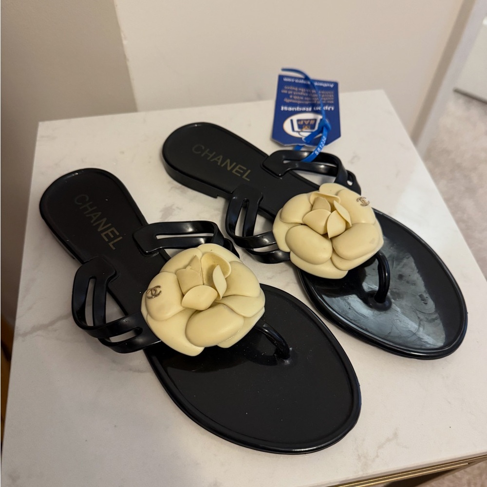 Chanel Jelly Sandals